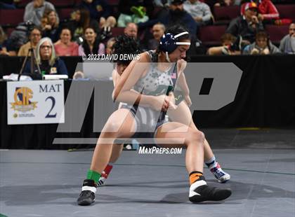 Thumbnail 1 in CIF State Girls Wrestling Championships (Consolation RD1) photogallery.