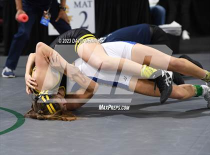 Thumbnail 1 in CIF State Girls Wrestling Championships (Consolation RD1) photogallery.