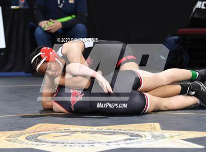 Thumbnail 1 in CIF State Girls Wrestling Championships (Consolation RD1) photogallery.