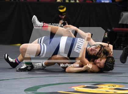 Thumbnail 1 in CIF State Girls Wrestling Championships (Consolation RD1) photogallery.