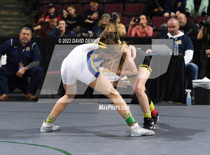 Thumbnail 1 in CIF State Girls Wrestling Championships (Consolation RD1) photogallery.