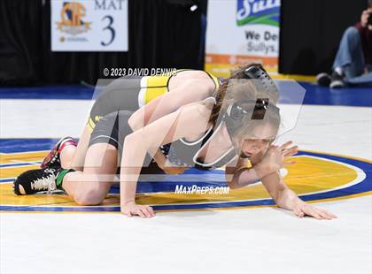 Thumbnail 1 in CIF State Girls Wrestling Championships (Consolation RD1) photogallery.