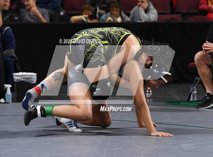 Thumbnail 3 in CIF State Girls Wrestling Championships (Consolation RD1) photogallery.