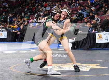 Thumbnail 3 in CIF State Girls Wrestling Championships (Consolation RD1) photogallery.