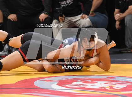 Thumbnail 3 in CIF State Girls Wrestling Championships (Consolation RD1) photogallery.