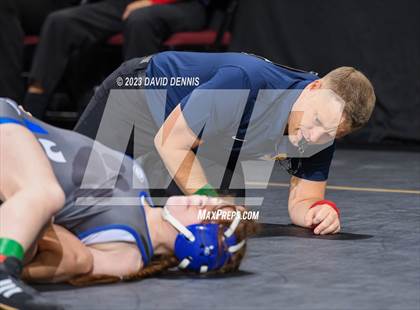 Thumbnail 3 in CIF State Girls Wrestling Championships (Consolation RD1) photogallery.