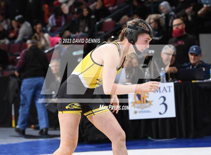 Thumbnail 1 in CIF State Girls Wrestling Championships (Consolation RD1) photogallery.