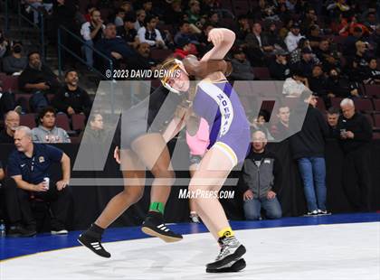 Thumbnail 2 in CIF State Girls Wrestling Championships (Consolation RD1) photogallery.