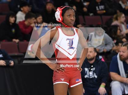 Thumbnail 2 in CIF State Girls Wrestling Championships (Consolation RD1) photogallery.
