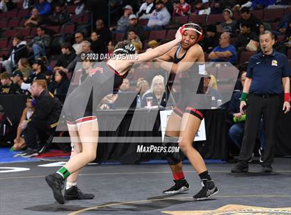 Thumbnail 2 in CIF State Girls Wrestling Championships (Consolation RD1) photogallery.