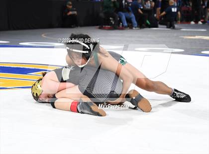 Thumbnail 2 in CIF State Girls Wrestling Championships (Consolation RD1) photogallery.