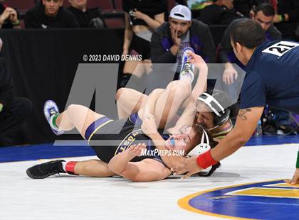 Thumbnail 1 in CIF State Girls Wrestling Championships (Consolation RD1) photogallery.