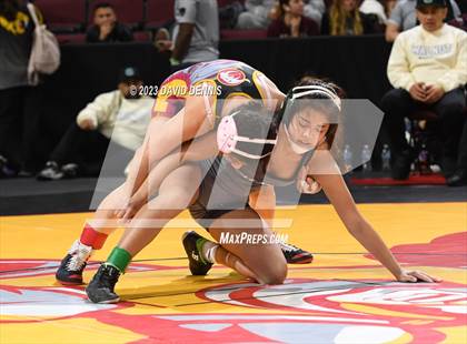 Thumbnail 3 in CIF State Girls Wrestling Championships (Consolation RD1) photogallery.