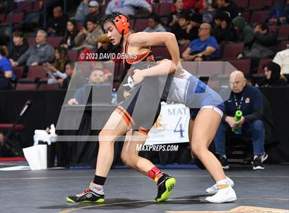 Thumbnail 1 in CIF State Girls Wrestling Championships (Consolation RD1) photogallery.