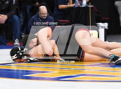 Thumbnail 1 in CIF State Girls Wrestling Championships (Consolation RD1) photogallery.