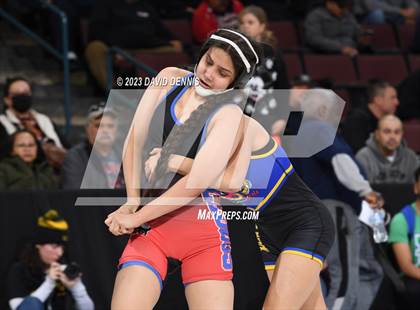 Thumbnail 2 in CIF State Girls Wrestling Championships (Consolation RD1) photogallery.