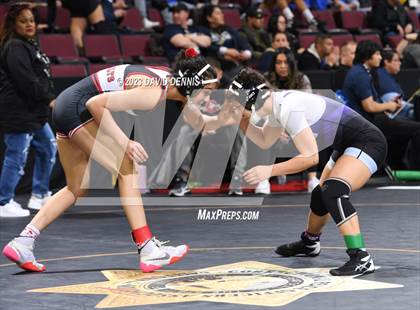Thumbnail 1 in CIF State Girls Wrestling Championships (Consolation RD1) photogallery.