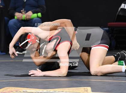 Thumbnail 2 in CIF State Girls Wrestling Championships (Consolation RD1) photogallery.