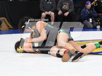 Thumbnail 1 in CIF State Girls Wrestling Championships (Consolation RD1) photogallery.