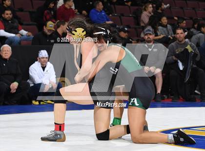 Thumbnail 3 in CIF State Girls Wrestling Championships (Consolation RD1) photogallery.