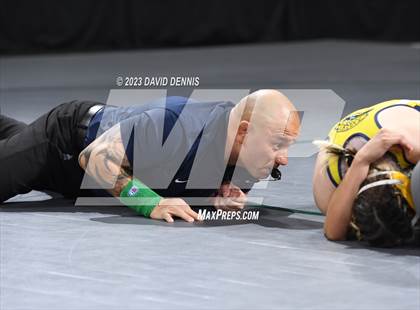 Thumbnail 1 in CIF State Girls Wrestling Championships (Consolation RD1) photogallery.