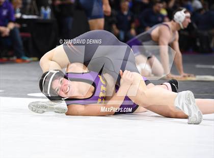 Thumbnail 1 in CIF State Girls Wrestling Championships (Consolation RD1) photogallery.