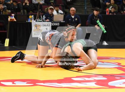 Thumbnail 1 in CIF State Girls Wrestling Championships (Consolation RD1) photogallery.