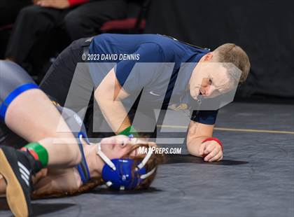 Thumbnail 2 in CIF State Girls Wrestling Championships (Consolation RD1) photogallery.