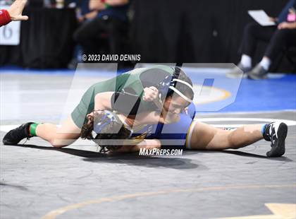 Thumbnail 1 in CIF State Girls Wrestling Championships (Consolation RD1) photogallery.