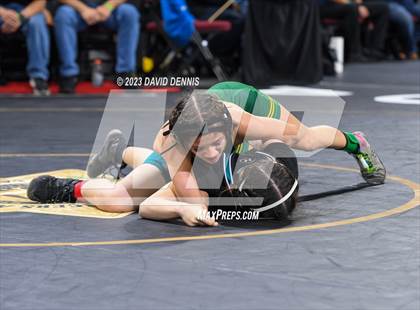 Thumbnail 3 in CIF State Girls Wrestling Championships (Consolation RD1) photogallery.