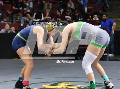 Thumbnail 2 in CIF State Girls Wrestling Championships (Consolation RD1) photogallery.
