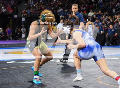 Thumbnail 3 in CIF State Girls Wrestling Championships (Consolation RD1) photogallery.