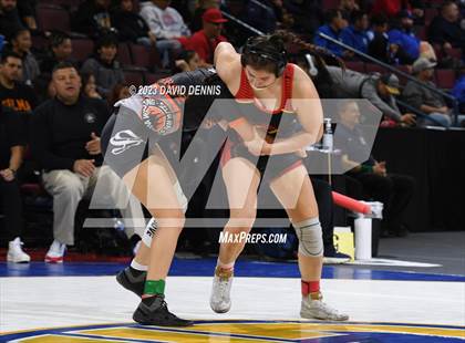 Thumbnail 1 in CIF State Girls Wrestling Championships (Consolation RD1) photogallery.