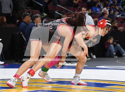 Thumbnail 3 in CIF State Girls Wrestling Championships (Consolation RD1) photogallery.
