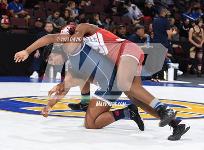 Thumbnail 1 in CIF State Girls Wrestling Championships (Consolation RD1) photogallery.