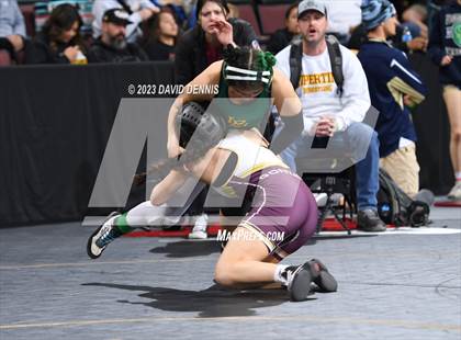 Thumbnail 1 in CIF State Girls Wrestling Championships (Consolation RD1) photogallery.