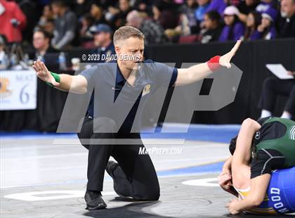 Thumbnail 1 in CIF State Girls Wrestling Championships (Consolation RD1) photogallery.