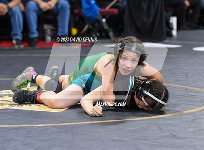 Thumbnail 1 in CIF State Girls Wrestling Championships (Consolation RD1) photogallery.
