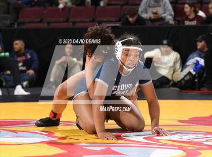 Thumbnail 1 in CIF State Girls Wrestling Championships (Consolation RD1) photogallery.
