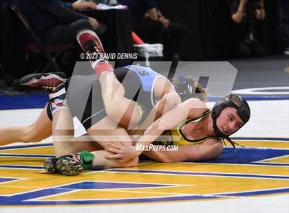 Thumbnail 1 in CIF State Girls Wrestling Championships (Consolation RD1) photogallery.