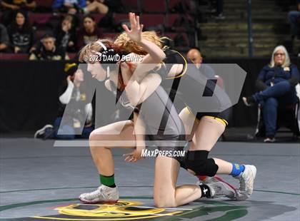 Thumbnail 1 in CIF State Girls Wrestling Championships (Consolation RD1) photogallery.