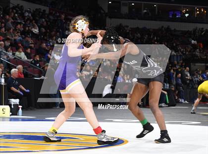 Thumbnail 1 in CIF State Girls Wrestling Championships (Consolation RD1) photogallery.