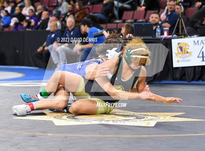 Thumbnail 1 in CIF State Girls Wrestling Championships (Consolation RD1) photogallery.