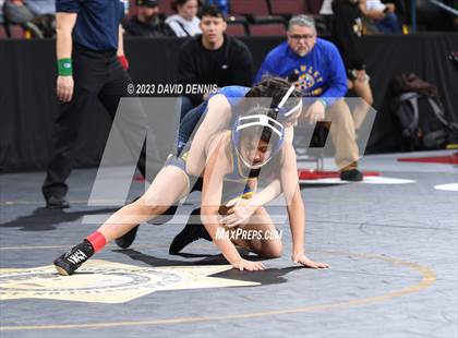 Thumbnail 1 in CIF State Girls Wrestling Championships (Consolation RD1) photogallery.