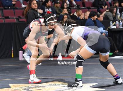 Thumbnail 2 in CIF State Girls Wrestling Championships (Consolation RD1) photogallery.