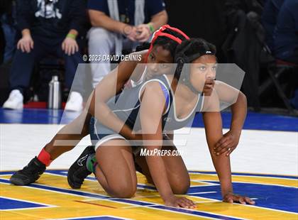 Thumbnail 1 in CIF State Girls Wrestling Championships (Consolation RD1) photogallery.