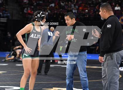 Thumbnail 1 in CIF State Girls Wrestling Championships (Consolation RD1) photogallery.