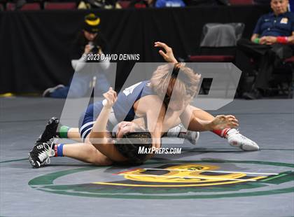 Thumbnail 3 in CIF State Girls Wrestling Championships (Consolation RD1) photogallery.