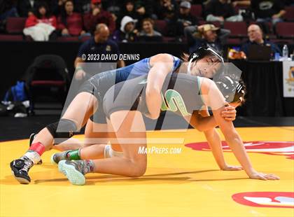 Thumbnail 3 in CIF State Girls Wrestling Championships (Consolation RD1) photogallery.