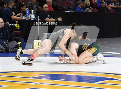 Thumbnail 3 in CIF State Girls Wrestling Championships (Consolation RD1) photogallery.
